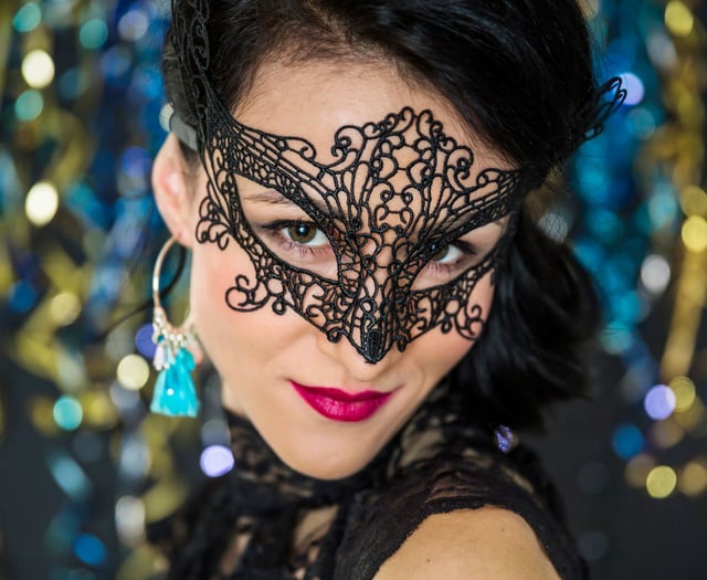 Masks on for mental health at charity masquerade