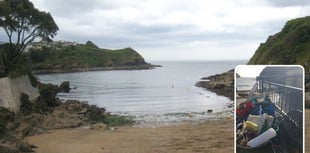 Community left to pick up the pieces after storms hit local beach