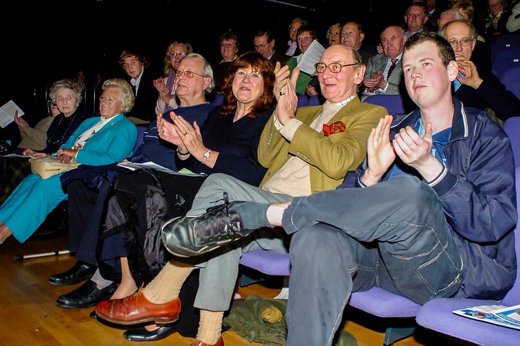 A young Kevin (far right) in 2006 at the Conservative PPC selection at the Keay Theatre in St Austell. Caroline Righton got the nod that night from her opponent Fiona Kemp (Picture: Paul Williams)