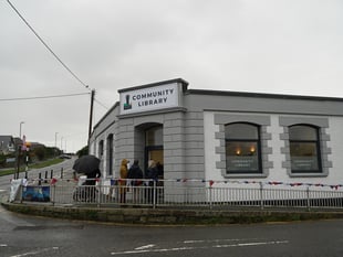 Former bank starts new chapter as community library