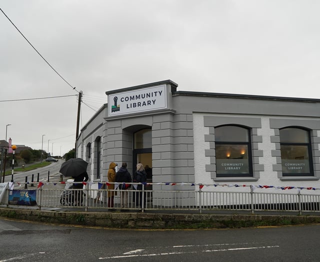 Former bank starts new chapter as community library