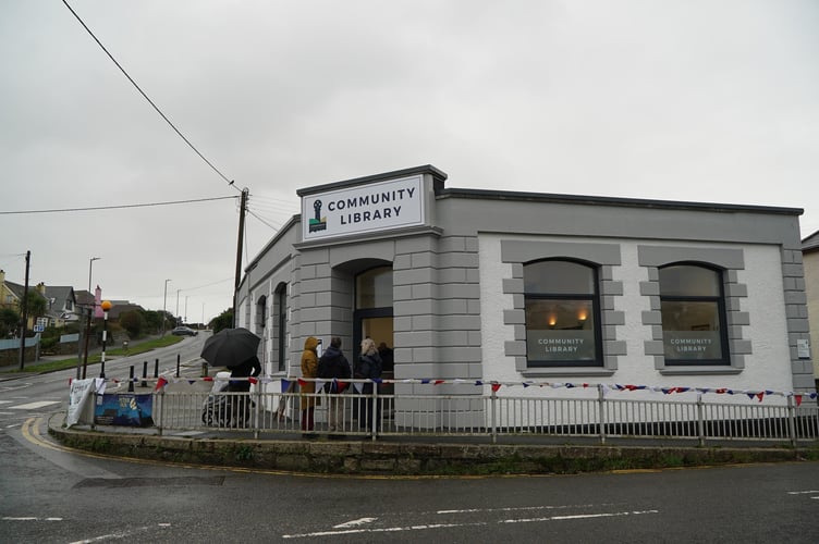 Perranporth Community Library (Picture: Cornwall Council)