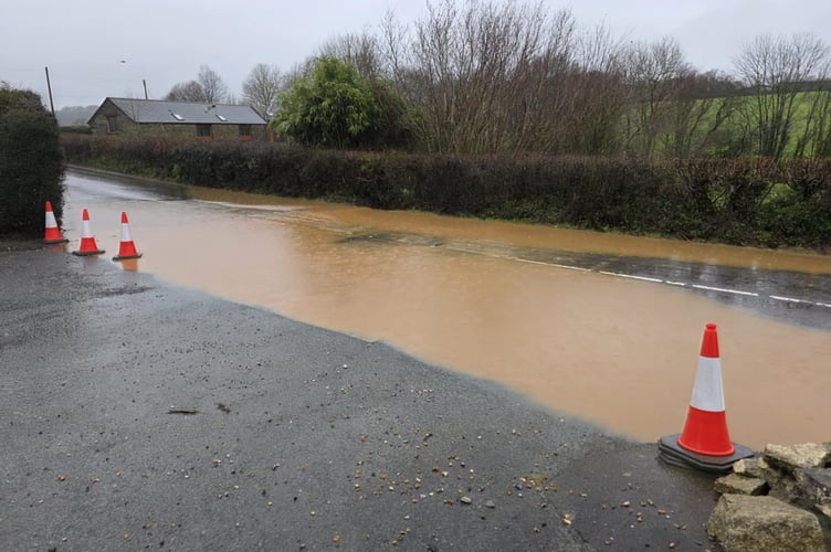 Launceston Flooding Taylors Garage