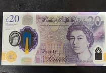 Warning over fake £20 notes in circulation in Cornwall
