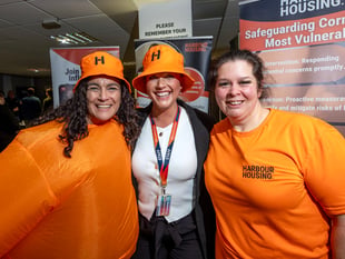Housing charity team turns heads at careers fair