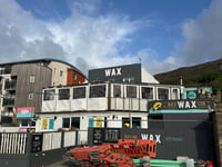 Company criticised for starting work outside restaurant 