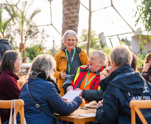 Work of Eden Project volunteers recognised at special gathering