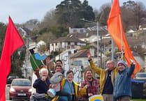 Penryn residents protest council cutting road improvement measures