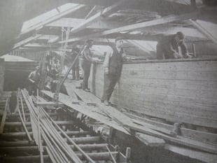 Barrie Doney: A boat yard in its hey day