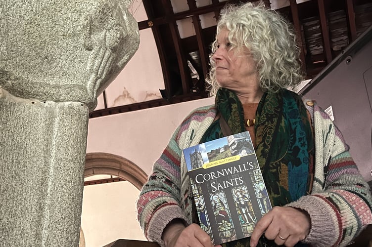 Author Jo Mattingley meets St Kenwyn in Truro