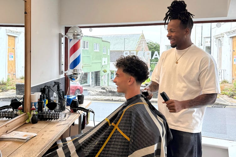 Konnor will be taking on the management of the St Austell Barbershop in the spring.