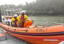 New lifeboat at Fowey called out to first rescue only days after arriving in port