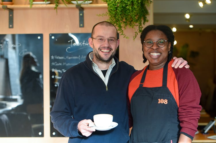 Charlie and Dava Wilson of 108 Coffee, Truro