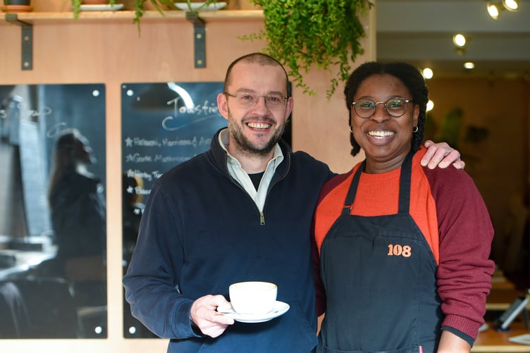Charlie and Dava Wilson of 108 Coffee, Truro