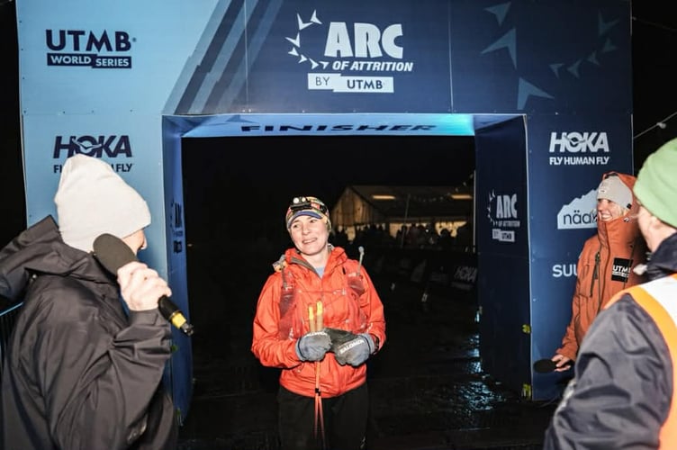 Cornish Mum and Hayle Runner Conquers Storm-Lashed Arc of Attrition 100 4.