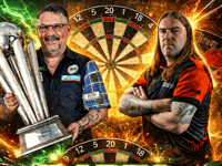 Two of the world's best darts players to take aim