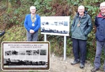Lost railway line remembered in Liskeard woodland