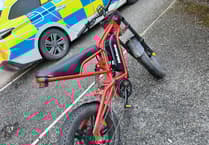 E-bike seized after being ridden in an anti-social manner