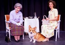 People invited to peer through keyhole of palace for comedy show