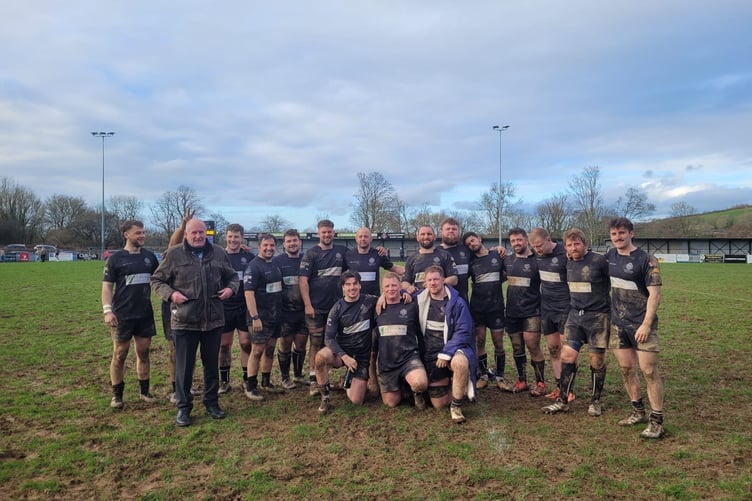 Launceston team against Chew Valley.