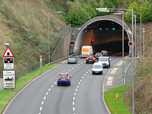 Gantries installed as Saltash tunnel overhaul moves forward