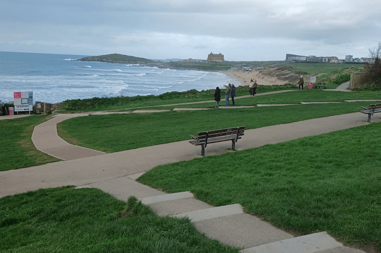 New sections of public footpath have been created at Esplanade Green (Picture: Joanna Kenny)