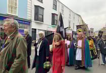 Truro marks 40th St Piran's Day with grand parade
