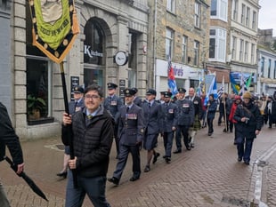 Community parade loud and proud for St Piran’s Day