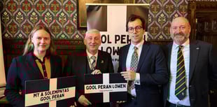 St Piran's Day celebrated at Westminster