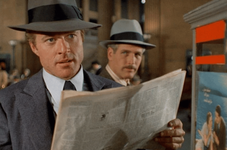 The Sting stars Robert Redford