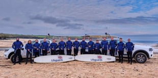 Beach lifeguards training ahead of new season
