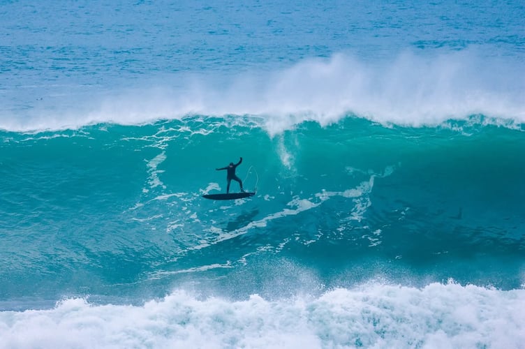 Tom Butler experienced a spectacular wipeout (Pictures: Geoff Tydeman)