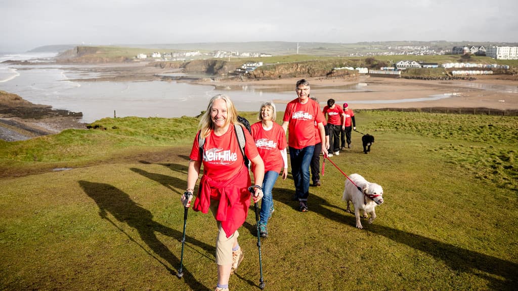 Charity encouraging people to step forward