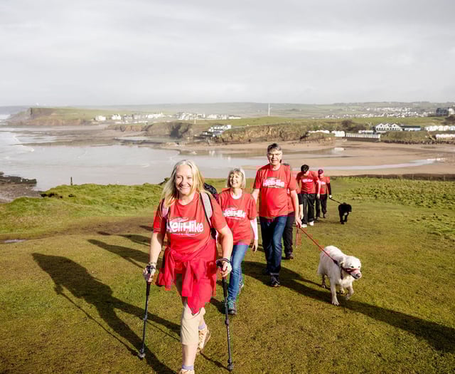 Charity encouraging people to step forward 