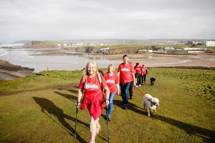 Cornwall Air Ambulance Heli Hike