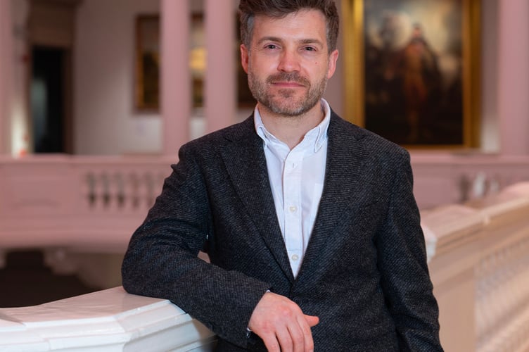 Benjamin Wood, finalist and winner of the Winston Graham Historical Prize at Cornwall Museum and Art Gallery 