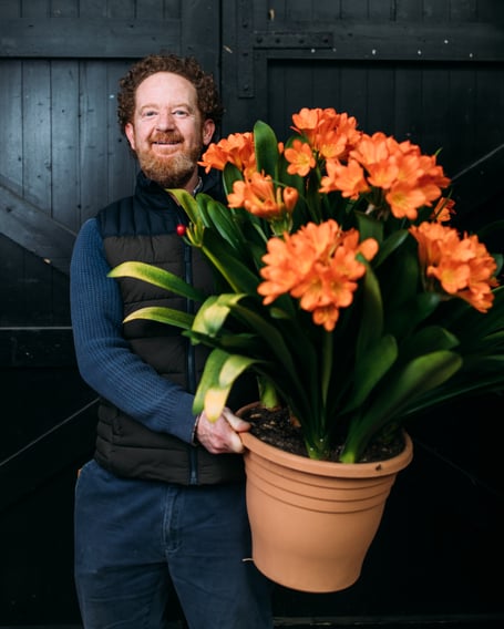 A potted plant entry at the CGS Spring Flower Show 