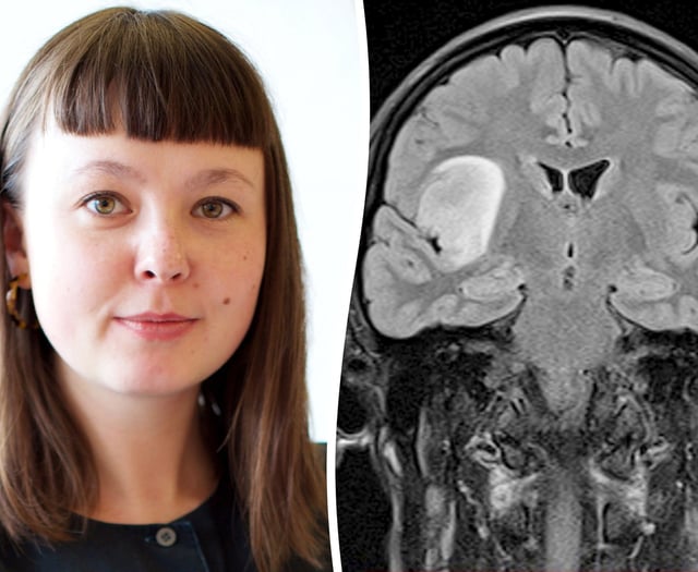 Artist documents her brain tumour health journey