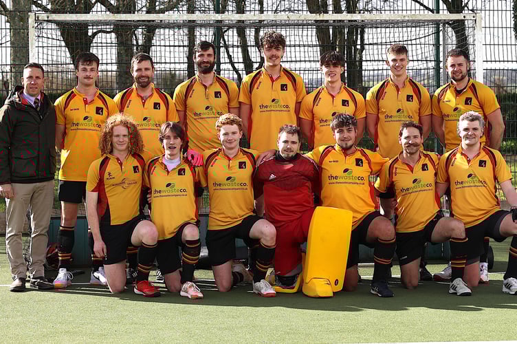 Caradon's promotion winning team.