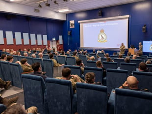 Airbase steps up its training for a more demanding world