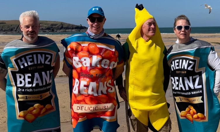 The three-day 70-mile challenge will be raising funds for Newquay Foodbank