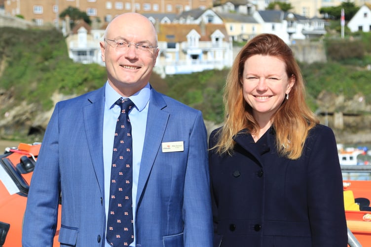 Mike Sturrock RNLI trustee (Picture: Tim Stevens – RNLI Sennen Cove Lifeboat)