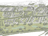 Plans to build mini town approved despite opposition