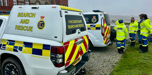 Man brought to safety from cliff 