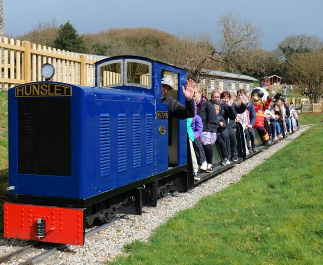 Rail attraction chuffed after raising £6,600 
