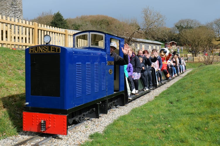 Around 1,000 people visited Lappa Valley for the special event 