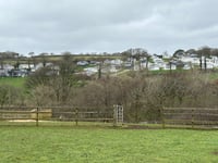 Row over siting of static caravans opposite hamlet
