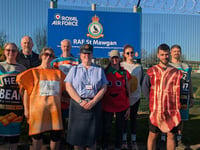 Personnel serve up £3,600 to fight food poverty 