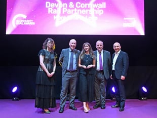 Looe rail project wins national award for tourism boost  