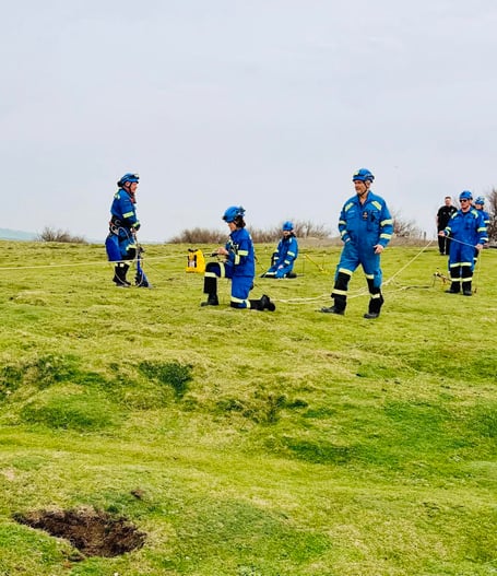 Newquay Coastguard Search and Rescue Team was among the emergency services to attend the incident